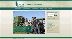 Desktop Screenshot of bryantstatebank.com